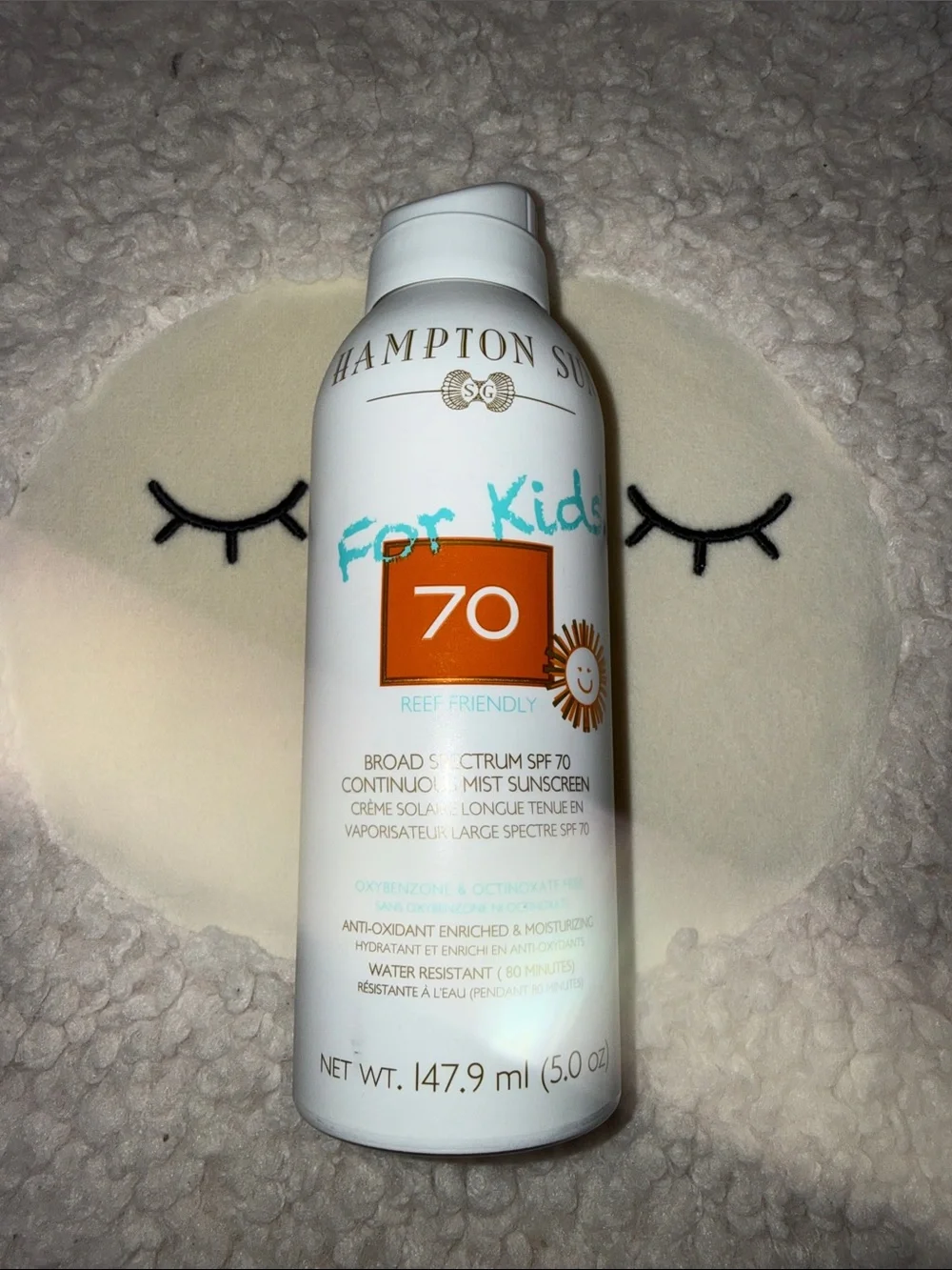 For Kids SPF 70 Broad Spectrum Continuous Mist Sunscreen - White